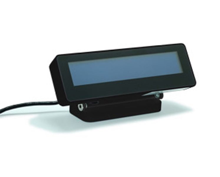 ウェルコムデザイン [LM760-UB] 小型 カスタマディスプレイ(320x32/40文字(20桁x2行)/USB/STNパネル/ブラック)｜TT-Mall