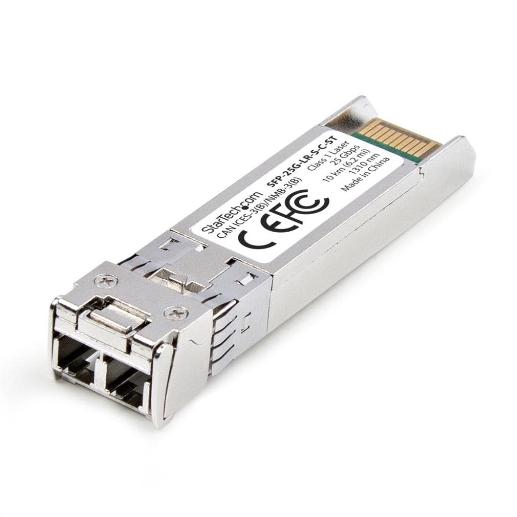 StarTech.com [SFP-25G-SR-S-C-ST] SFP28モデュール/Cisco SFP-25G-SR-S取り替えっこ/25Gbps/LC繋ぎ/マルチモードファイバー(MMF)/最大限度100m/850航空マイル Tx Rx/DDM DOM/25ギガビット 光トランシーバー
