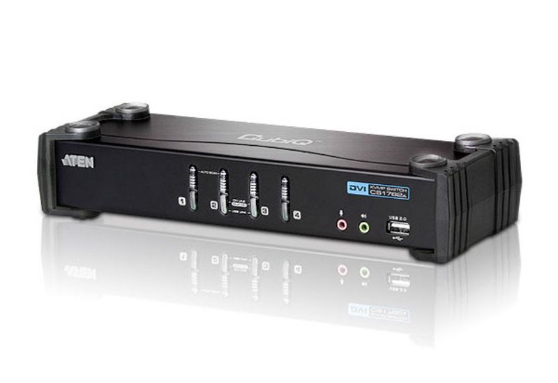 ATEN [CS1764A/ATEN] 4界面DVI KVM取り替えっこ
