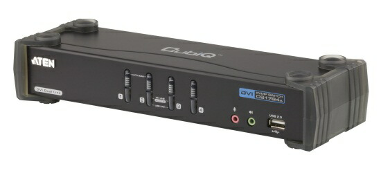 ATEN [CS1784A/ATEN] 4ポートデュアルリンクDVI相応うKVMP取り替えっこ