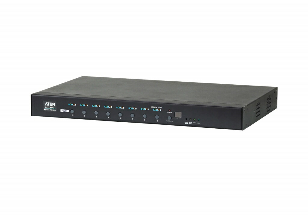 ATEN [PE6108AVA/ATEN] 1U筐体分け隔てる手合い 8逃げ口eco PDU