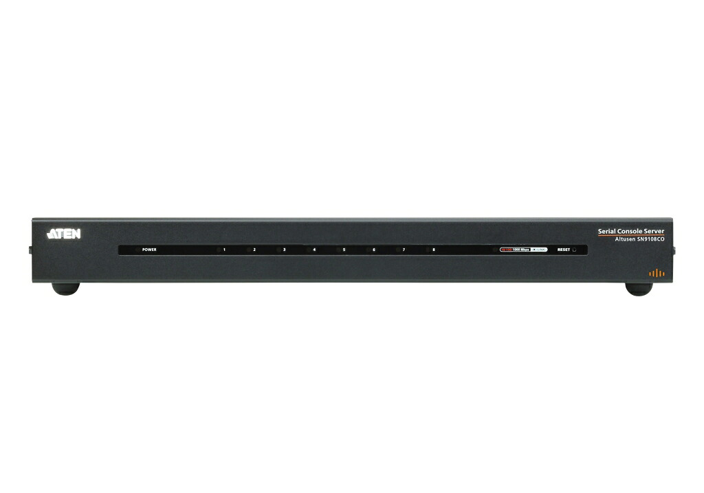 ATEN [SN9108CO/ATEN] 8ポートシリアルコンソールサーバー(シングル電源/LAN対応モデル)｜TT-Mall