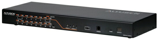ATEN [KH2516A/ATEN] マルチ使用者相応う16界面Cat5手合いKVM取り替えっこ