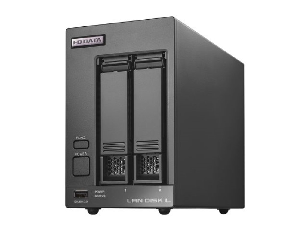NAS アイオーデータ HDL2-AAX0/E ドライブレスモデル 楽天市場】アイオーデータ HDL2-AAX0/E [デュアルコアCPU搭載