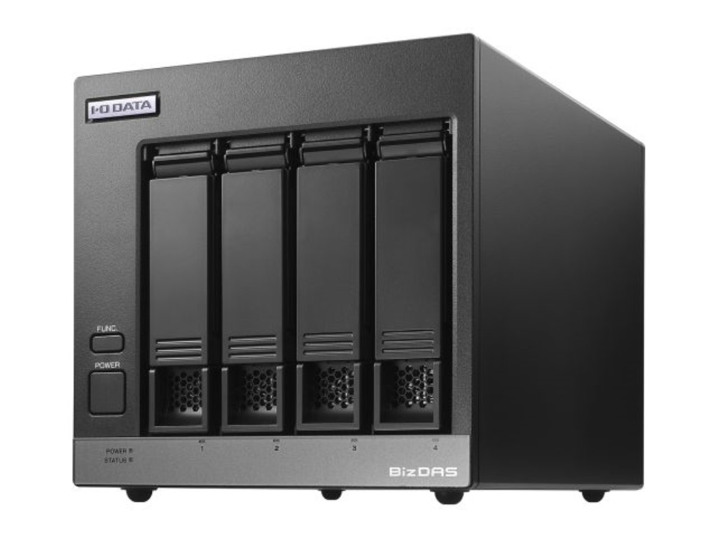アイ・オー・データ機器 [HD4-UTN96] 法人向け 5年保証 USB 5Gbps&RAID対応 4ドライブ外付ハードディスク 96TB｜TT-Mall 428,424円
