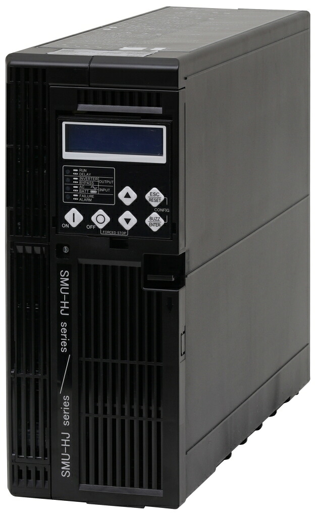 GSユアサインフラ [SMU-HJ751AA11-S] 750VA 無停電ワット数とり備える(UPS)高能率常時インバータ給電遣りくち(力強さ並列処理)高閣型 差し込み遣りくち(SMU-HJ751-S)