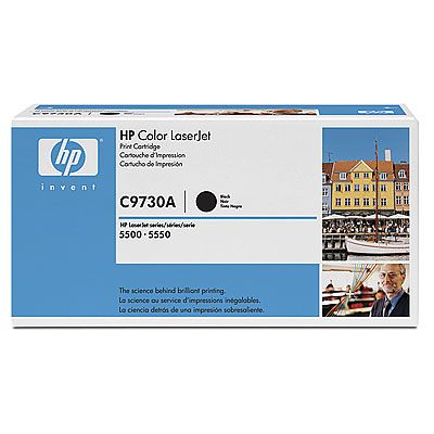 日本HP [C9730A] 刷り上げる薬莢(黒いこと) 5500/dn用