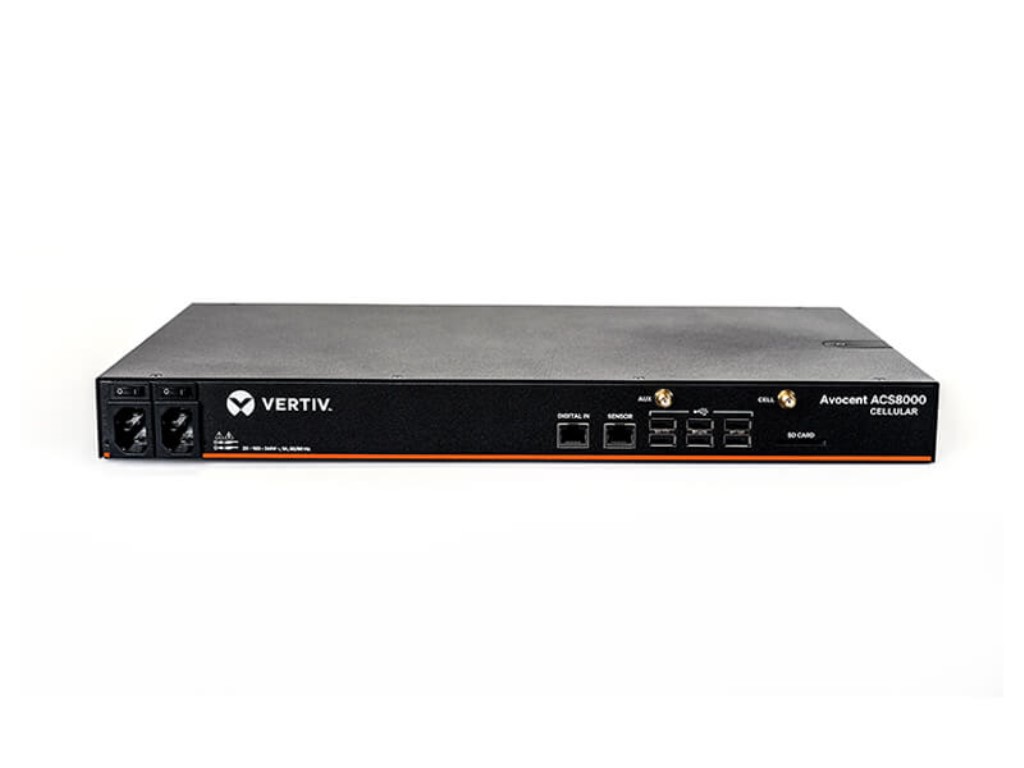 Vertiv [ACS8016DAC-404] Vertiv Avocent 1U シリアルコンソールサーバー デュアルACワット数16界面真似形