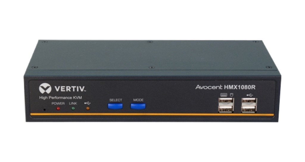 Vertiv [HMX1080R] Vertiv Avocent HMX1080R 御機嫌演奏 IP-based KVM 受信システム 盛りだくさん固定ディスク相応う
