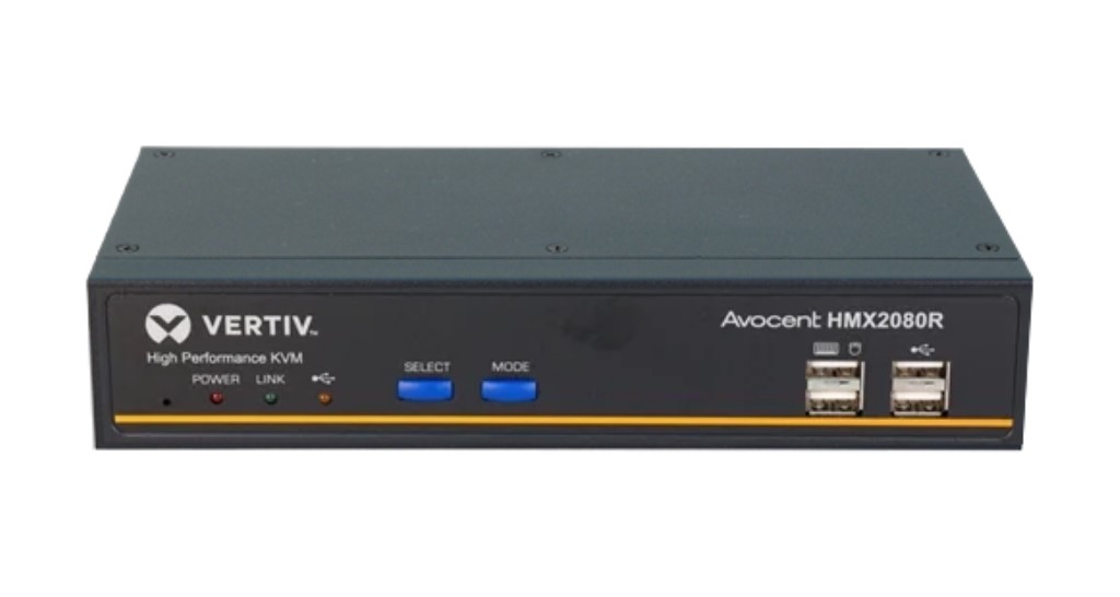 Vertiv [HMX2080R] Vertiv Avocent HMX2080R 御機嫌演奏 IP-based KVM 受信システム 盛りだくさん固定ディスク相応う