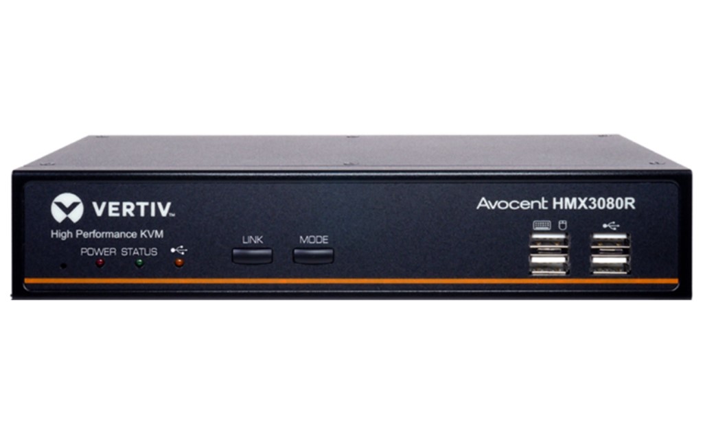Vertiv [HMX3080R] Vertiv Avocent HMX3080R 御機嫌演奏 IP-based KVM 受信システム 盛りだくさん固定ディスク相応う