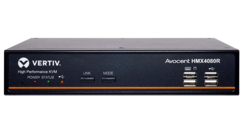 Vertiv [HMX4080R] Vertiv Avocent HMX4080R 御機嫌演奏 IP-based KVM 受信システム 盛りだくさん固定ディスク相応う