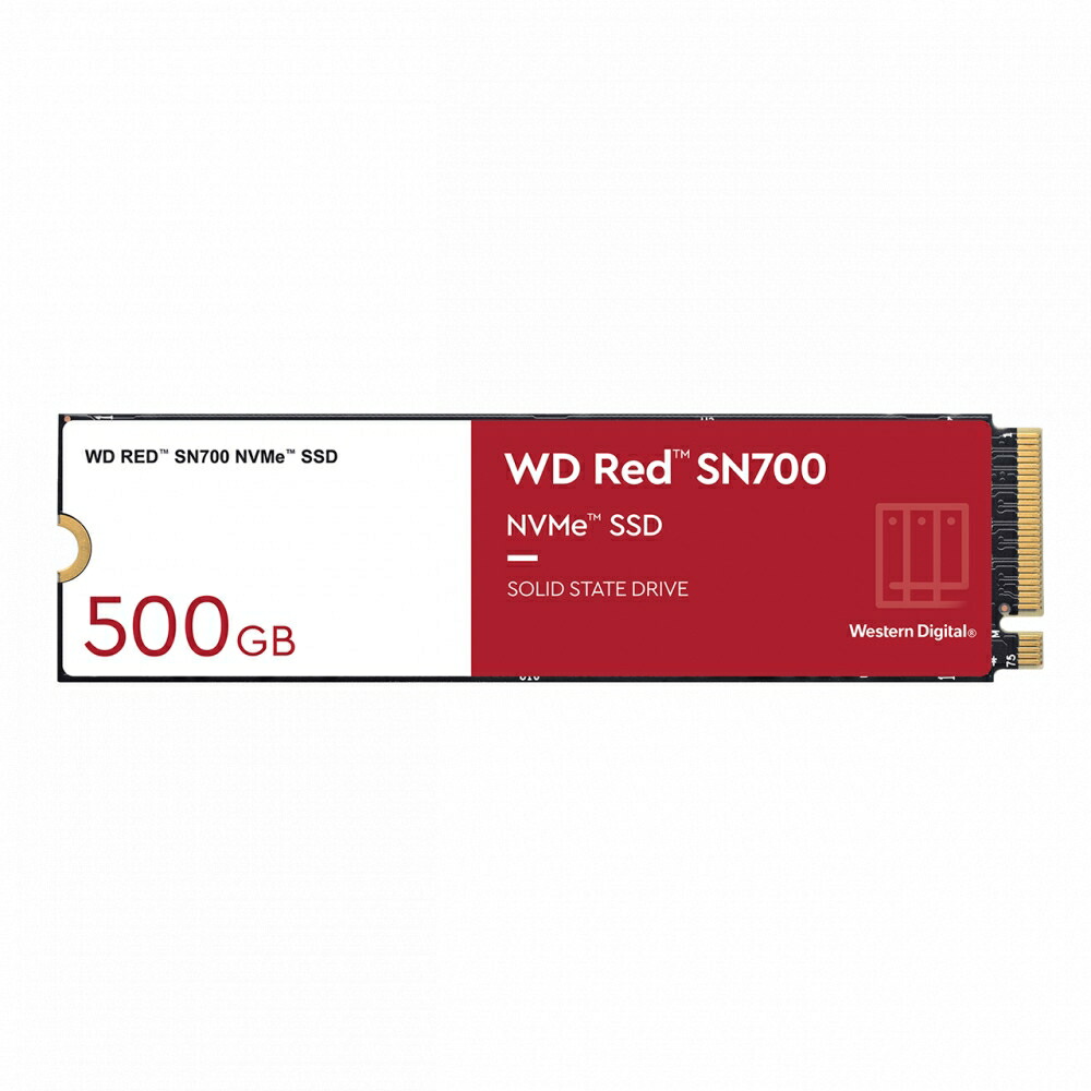 ウエスタンデジタル [WDS500G1R0C] WD Red SN700 NVMe SSD 500GB