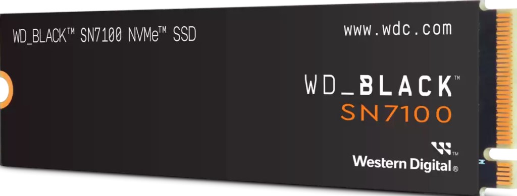 ウエスタンデジタル [WDS100T4X0E] Western Digital WD_BLACK SN7100 SSD PCIe Gen4x4 w/NVMe1結核症 M.2 2280 WDS100T4X0E