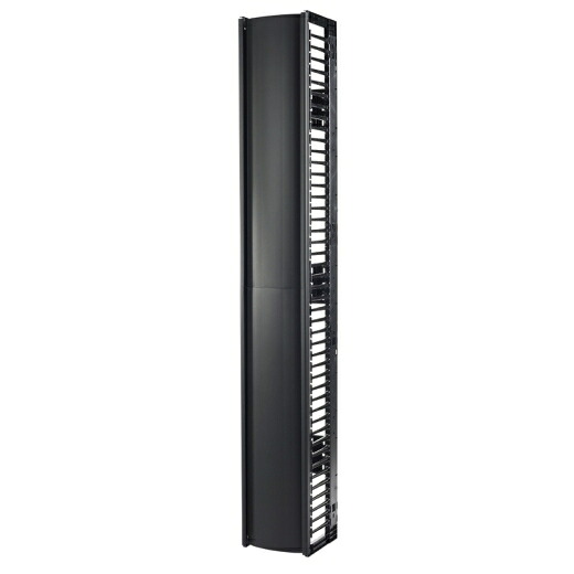 APC [AR8765] Valueline、Vertical Cable Manager for 2 \u0026 4 Post Racks、84H X 12W、Single-Sided with Door