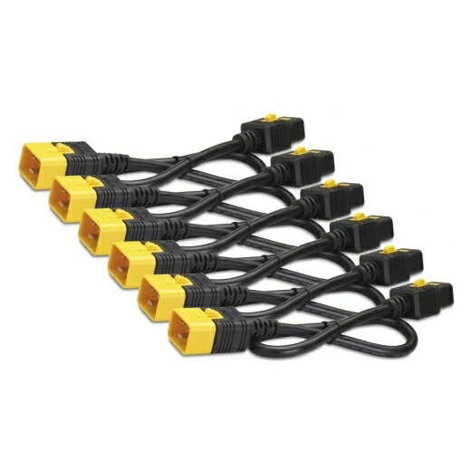 APC [AP8714S] Power Cord Kit(6 ea)、Locking、C19 to C20、1.2m