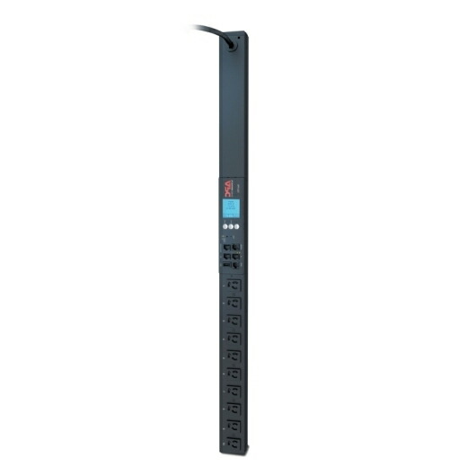 APC [AP8833J] Rack PDU 2G、Metered、ZeroU、20A、100V、(10)5-15R Twist Lock