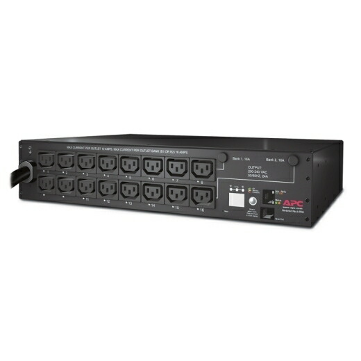APC [AP7911B5W] Rack PDU、Switched、2U、30A、200V、(16)C13 5年引きうける