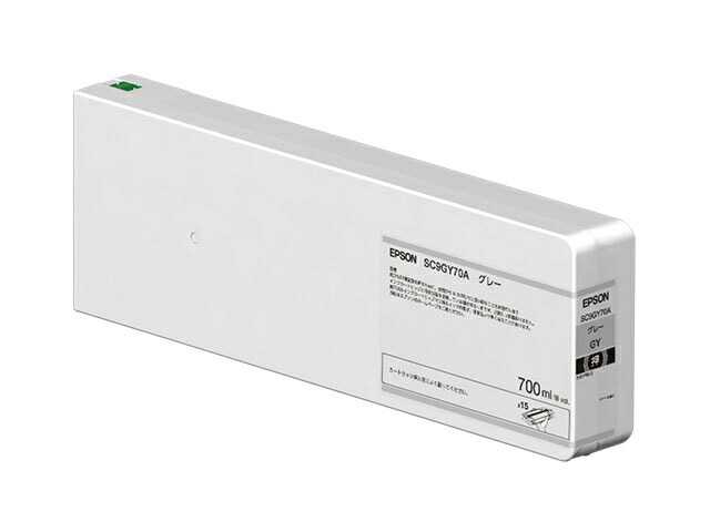 エプソン [SC9GY70A] インクカートリッジ(グレー/700ml)｜TT-Mall