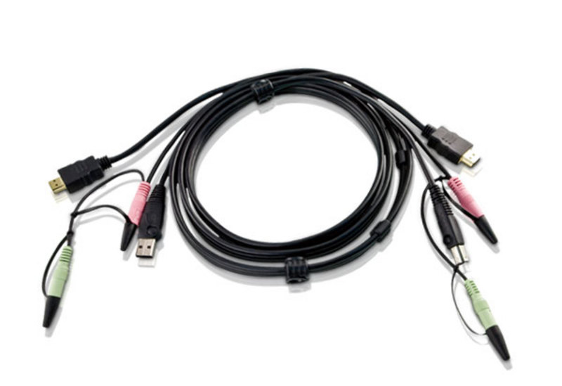 ATEN [2L-7D02UH/ATEN] HDMI USB オーディオケーブル 1.8m｜TT-Mall