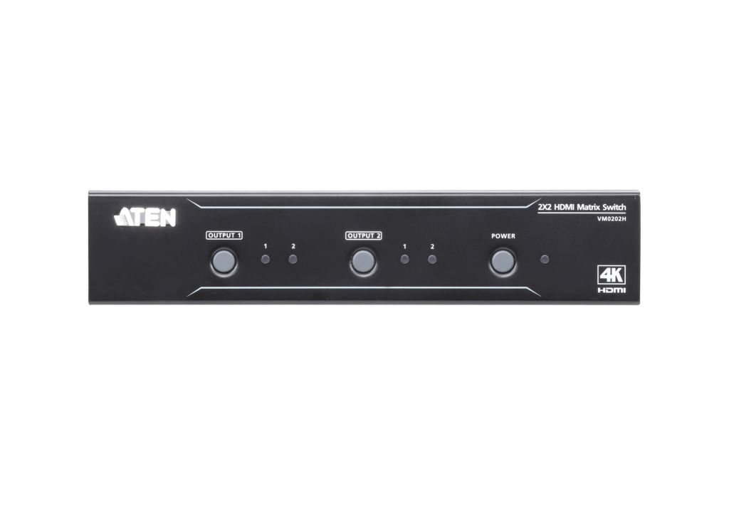 ATEN [VM0202H/ATEN] 2インプット2最終生産物HDMIマトリックススイッチャー(4K相応う)