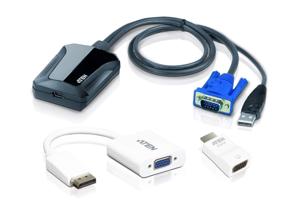 ATEN [CV211CP/ATEN] さあ美いの一番 USB KVMコンソール クラッシュカートアダプター IT一揃いの道具