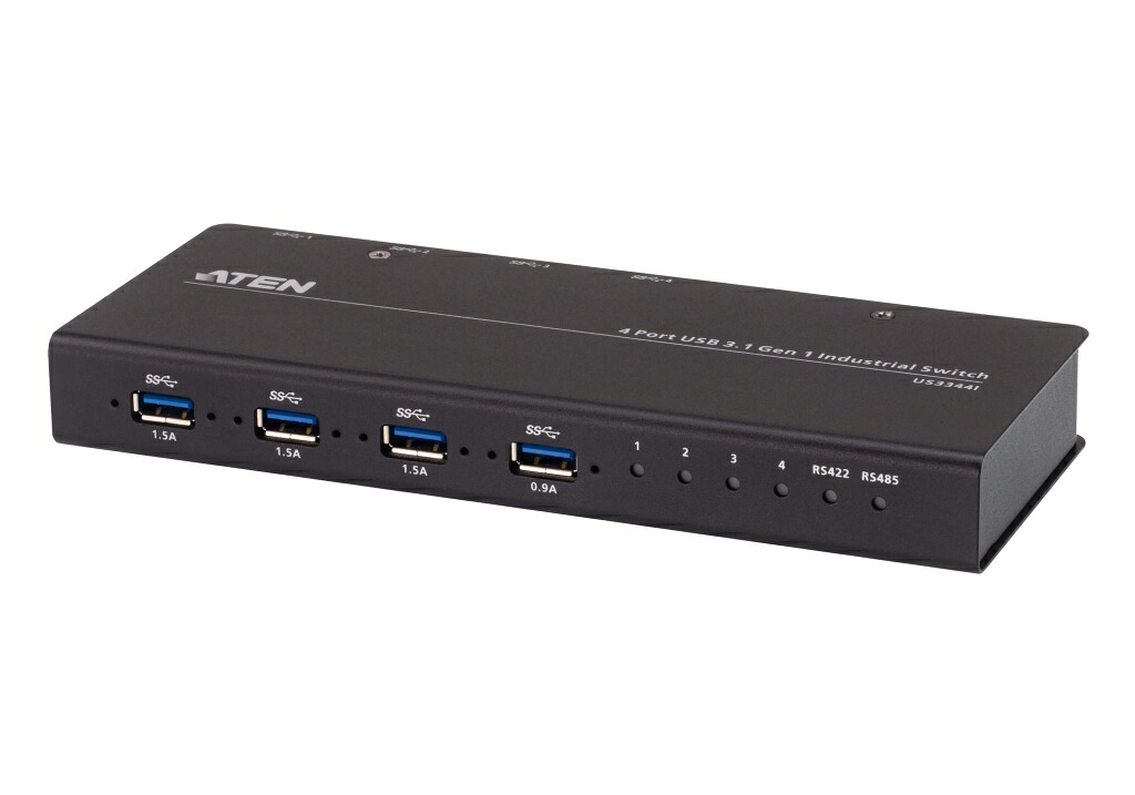 ATEN [US3344I/ATEN] 4ポートUSB3.1 Gen1デバイス共有器(プロ仕様)｜TT-Mall