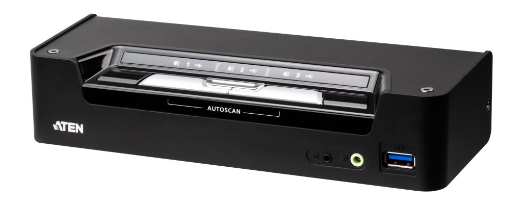 ATEN [CS1953/ATEN] 3ポートUSB-C/DisplayPort ハイブリッドKVMPスイッチ(PD 3.0対応)｜TT-Mall