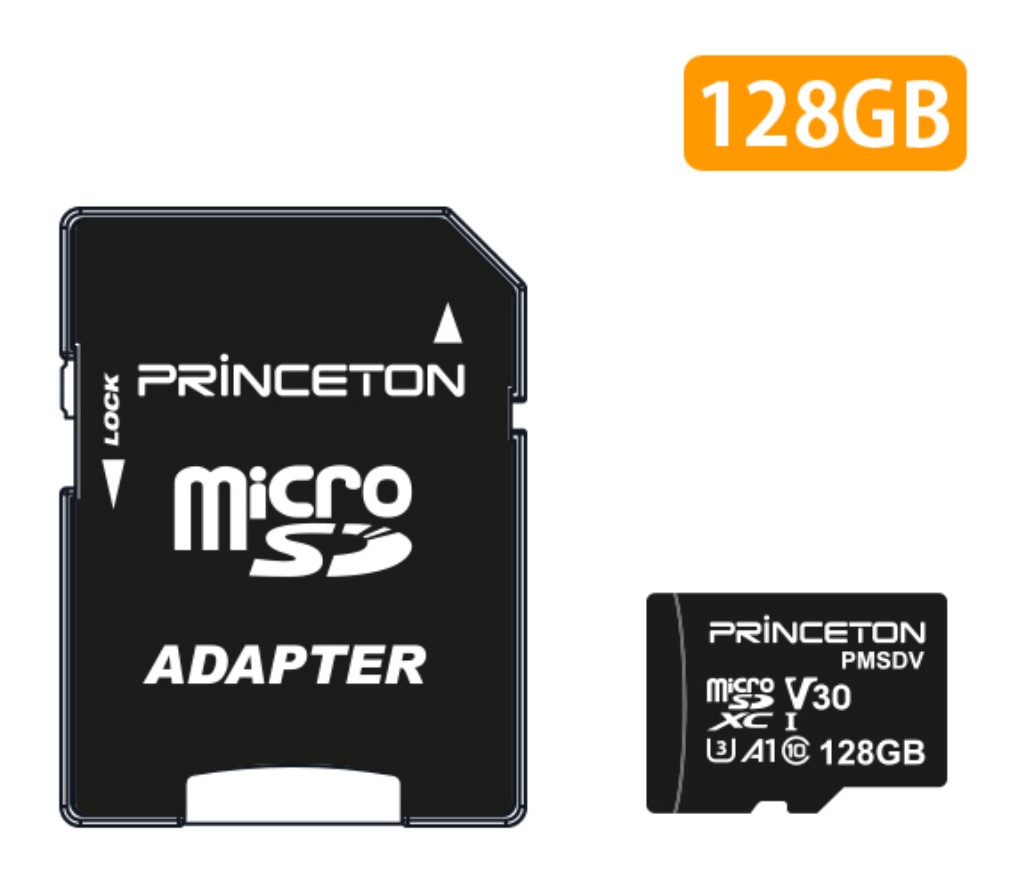 プリンストン [PMSDV-128G] 128GB ビデオ録画用 microSDXCカード UHS-I V30対応｜TT-Mall