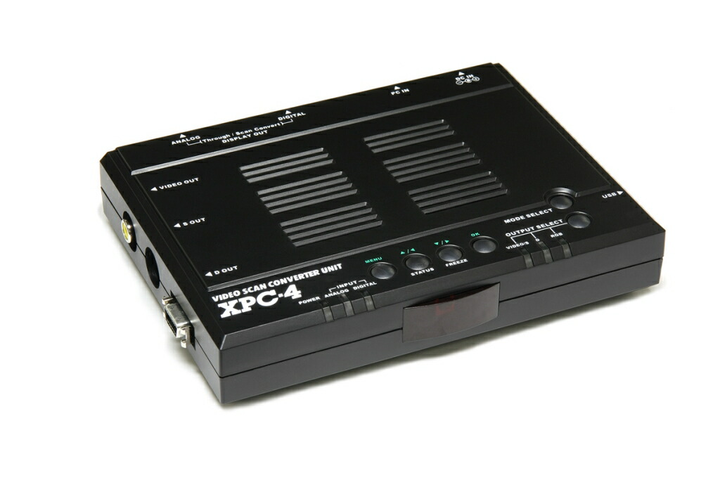 パソコンホンブルグ帽 [XPC-4 N] ビデオスキャンコンバーター