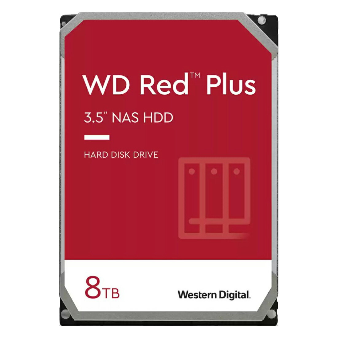 ウエスタンデジタル [WD80EFPX] WD Red Plus 3.5インチ内蔵HDD 8TB SATA 6Gb/s 5640rpm 256MB｜TT-Mall