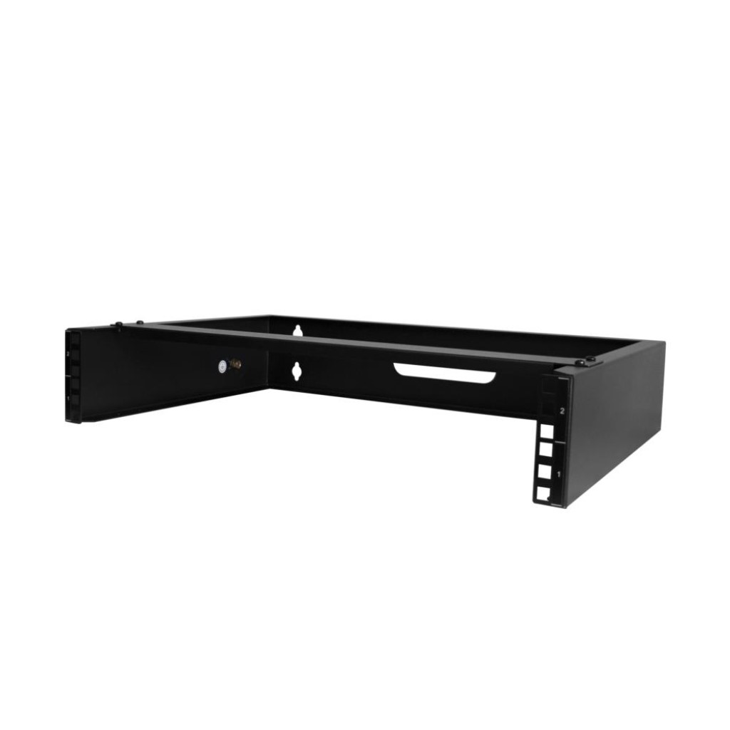 StarTech.com [RACK-2U-14-BRACKET] サーヴァー仕合わせ/開けはなしひな形/ウォールマウント/19in/2U/奥ふかさ35.5珊/耐荷重35kg/黒いこと/薄型サーヴァー、IT資料備品、網状組織取り替えっこ用パッチパネルブラケット/資料真っただ中 仕合わせ 飾りつけ手合い
