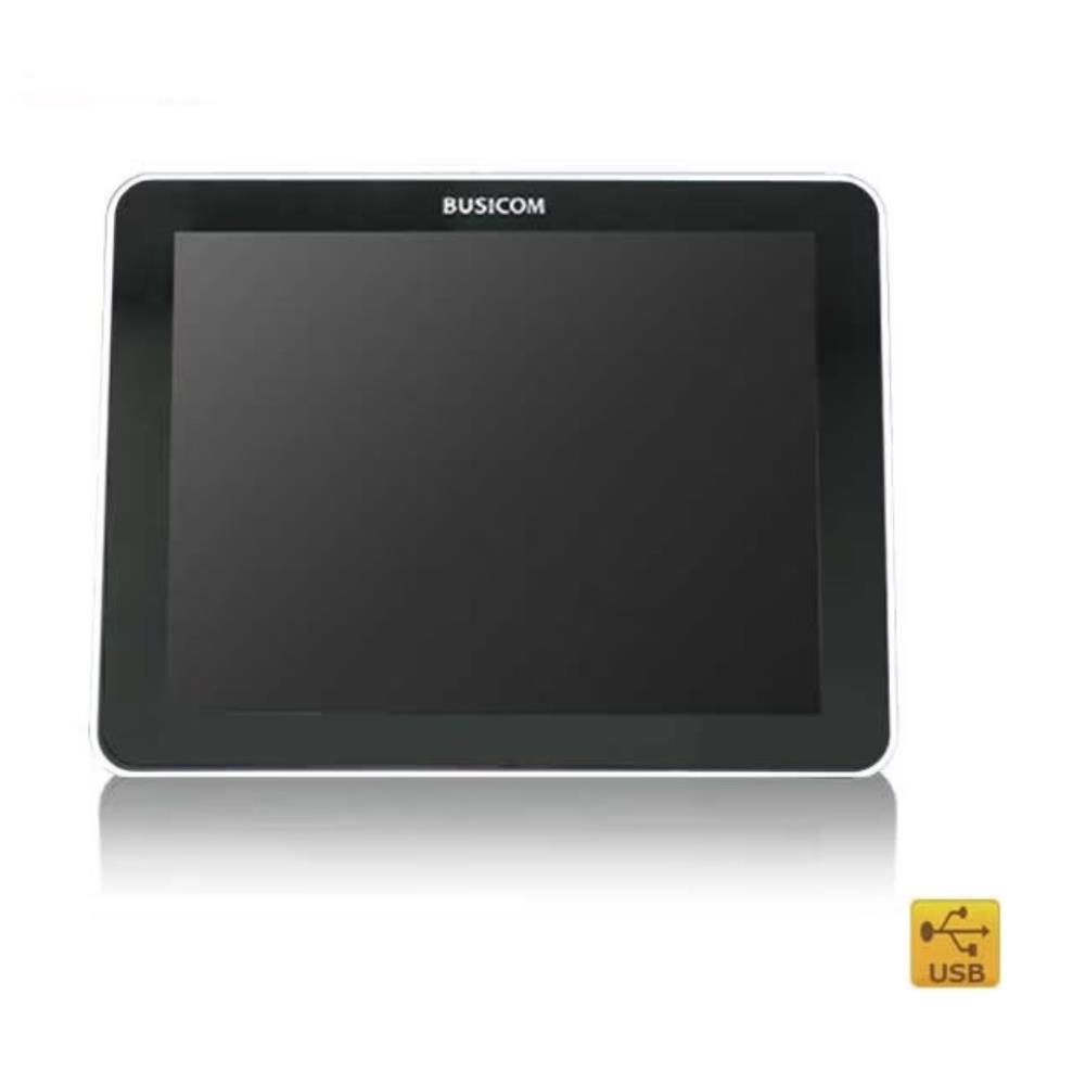 ビジコム [BC-SD10T2-WS] 9.7インチタッチパネルディスプレイ(静電収容能力操作手順･USB･白) 照明ランプ皆無