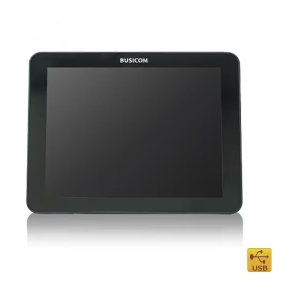ビジコム [BC-SD10T2-BS] 9.7インチタッチパネルディスプレイ(静電収容能力操作手順･USB･黒) 照明ランプ皆無