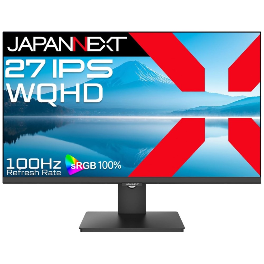ジャパンネクスト [JN-IPS27Q-C6] 27インチ ワイド液晶ディスプレイ(2560x1440/IPS/DP/HDMI/Type-C65W給電/非光沢/2年保証)｜TT-Mall