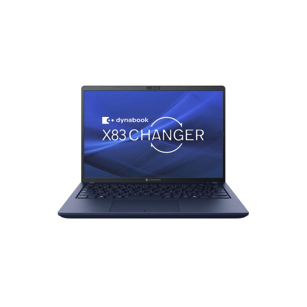 Dynabook [A6X1LYF7421A] dynabook X83/LY：Core i5-1340P、記憶装置16GBx1、256GB SSD、13.3WUXGA、無線電話ローカルエリアネットワーク+BT、Win11Pro(24H2)、Office無、手がかり打つこと2.0粍、WEB写真機、指紋検出器、顔検出器、1年引き受ける
