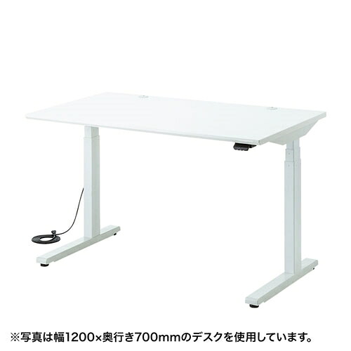 サンワサプライ [ERD-M10070W] 電動上下昇降デスク(W1000&times;D700)ホワイト｜TT-Mall