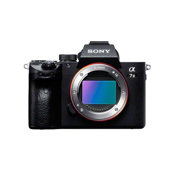 ソニー [ILCE-7M3] α SONY デジタル一眼写真機 α7 III･上半身(2420万絵素/黒いこと)