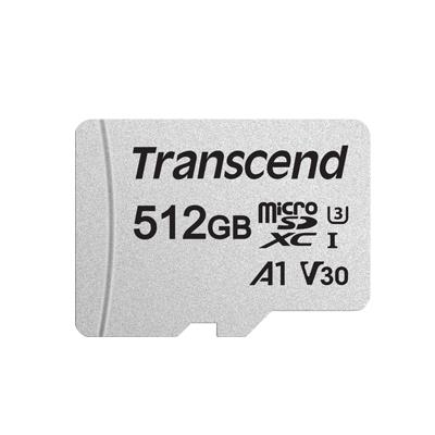 トランセンドジャパン [TS512GUSD300S-A] トランセンド 512GB microSD w/adapter UHS-I U3 A1 300S