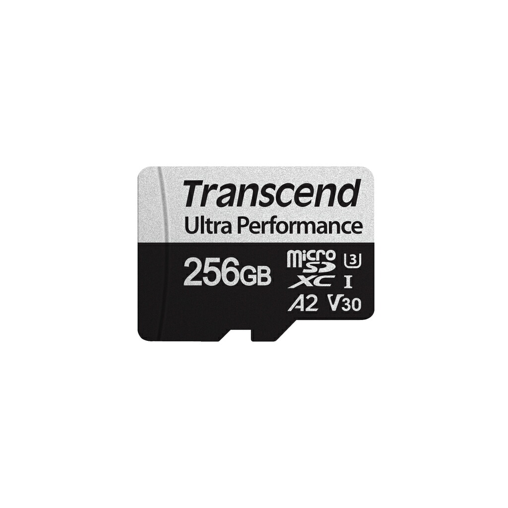 トランセンドジャパン [TS256GUSD340S] トランセンド 256GB microSD340S w/adapter UHS-I U3 A2