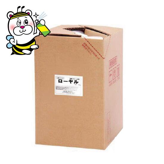 赤ちょうちんともし火中性洗剤に代わって開拓されたお役目用ゼラチン状中性洗剤 ローヤル詰替用16kg