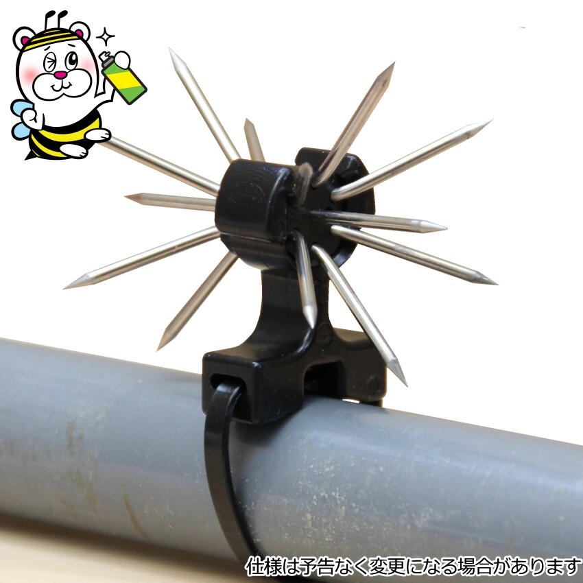 まきびし効果でねずみを寄せ付けない!ネズミ忌避具Zアダプター付 ねずみ 予防駆除 ネズミ侵入防止 トゲ ハクビシン アライグマ イタチ|テクネットPRO 店