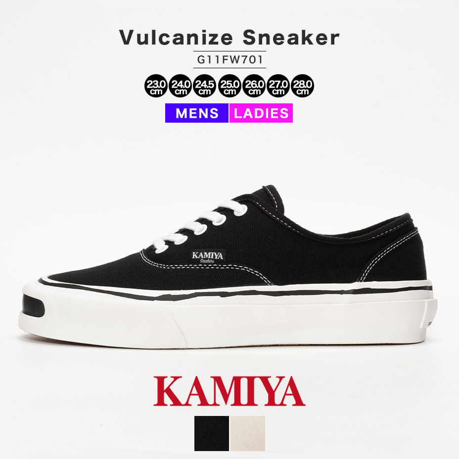 楽天市場】【正規取扱店】KAMIYA スニーカー HERC Vulcanize Sneaker