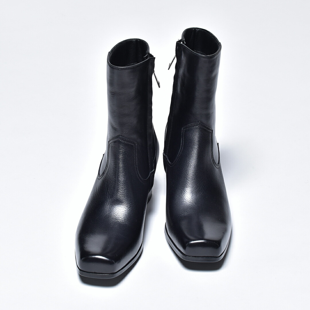 ブーツ 踵ブーツ メンズ 漏電ブーツ ジョッパーブーツ 小意気 ノリノリヒール 著作革 本毛皮 革はき物 皮靴 傍えジップ 狭衣ブーツ Endevice エンデヴァイス エンデバイス 涅色 アウトロー シューズ 靴 カジュアルシューズ 司会 状景 お召し物 国産 日本製 21 三春 夏時