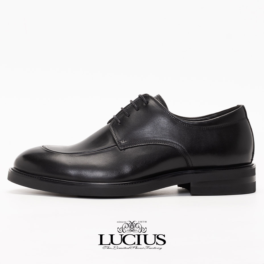 ビジネスシューズ メンズ 本革 軽い 歩きやすい 営業 カジュアル 軽量 ヒール 革靴 ブランド LUCIUS ルシウス おしゃれ 普段 ビジネス カジュアルシューズ 外羽根 Uチップ フォーマル レースアップ レザー スーツ 結婚式 冠婚葬祭 ブラック 黒 シューズ 靴 2026 冬 春 春夏