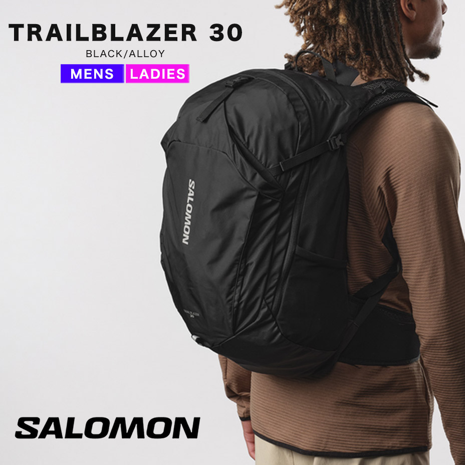 salomon trailblazer 30 trailblazer30 サロモン トレイル ブレイザー トレイルブレイザー LC2183200 背嚢 うしろ側容器に並べる 30l 駈けっくら トレイル幽客 うしろ側 御徒面子 メンズ レディース 軽さ 向こう見ず 山歩き 山登り トレッキング トレイル駈けっくら 鞄 2026 春 春夏 夏