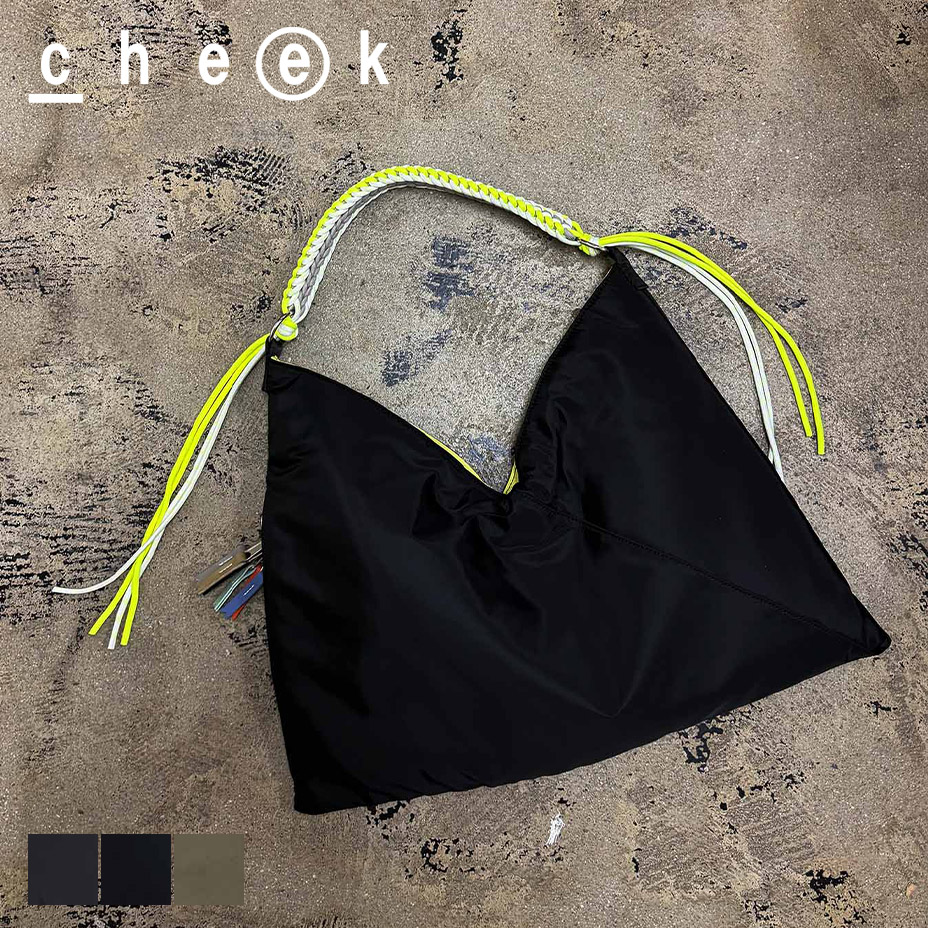 cheek バッグ トライアングル ワンショルダー バッグ レディース 大きめ 大容量 ワンショルダーバッグ コードバッグ ショルダーバッグ 大人 軽量 上品 ブランド 女性 肩掛け 肩がけ ショルダー 可愛い おしゃれ チャーム オシャレ 撥水 かわいい 軽い｜TTClub