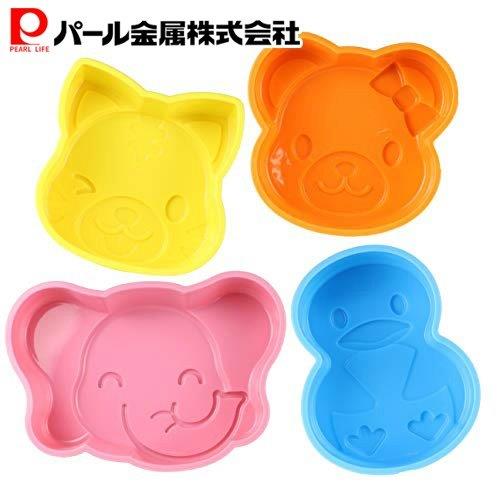 楽天市場】パール金属公式 シリコーン デコレーションケーキ型 4点