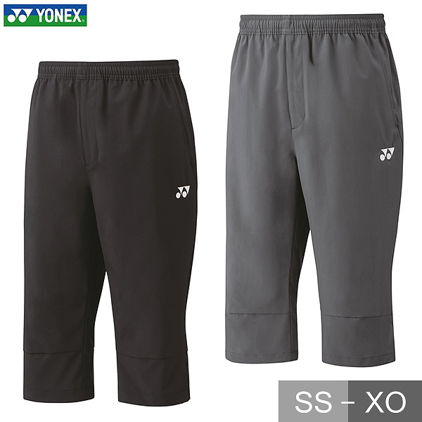 YONEX 限定ユニ七分丈パンツ　60182Y ブラック　M YONEX 【メール便だと送料無料】ユニ7分丈パンツ ヨネックス