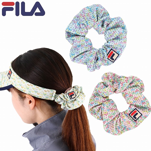 FILA - FILA フィラ　テニス　シュシュ　ヘアゴム 楽天市場】フィラ テニス シュシュ レディース ヘアゴム 髪留め